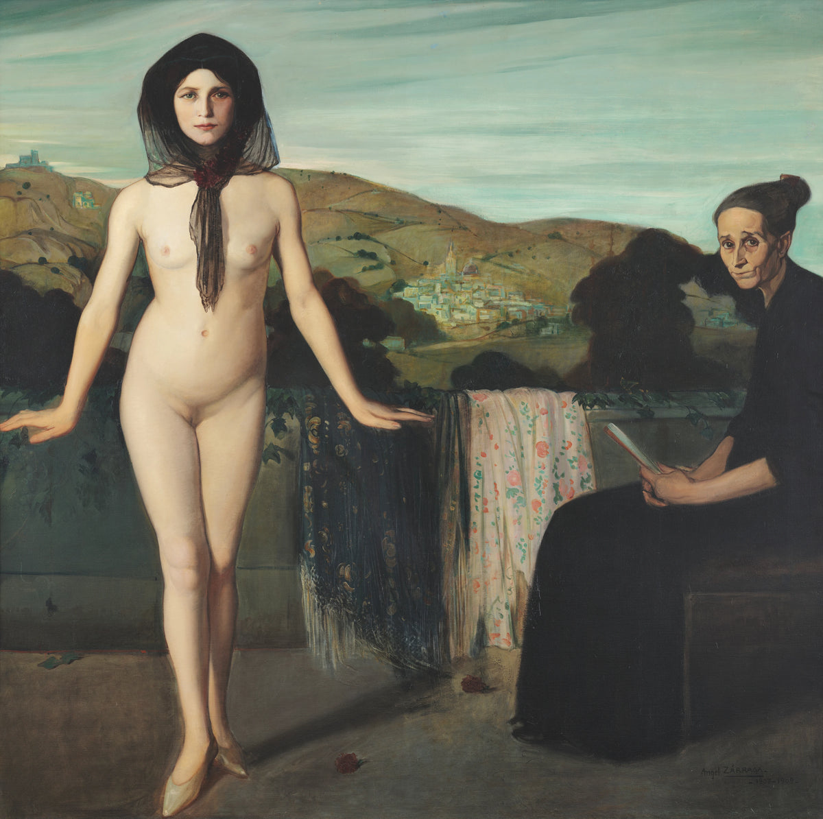 Ángel Zárraga - La bailarina desnuda (The Nude Ballerina) (1907)