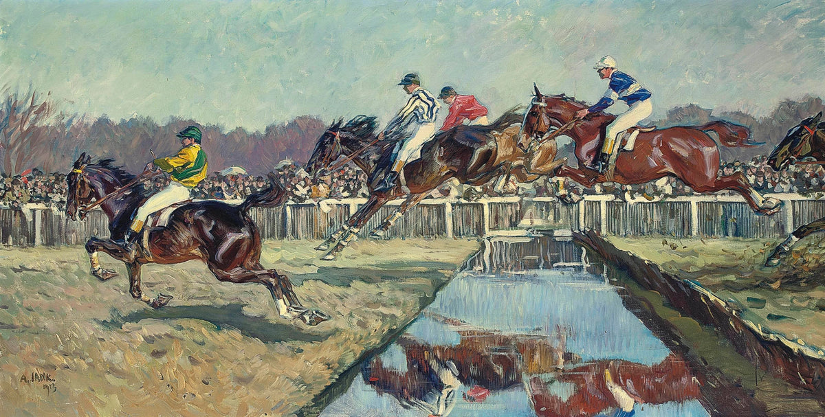 Angelo Jank - A day at the races (1913)