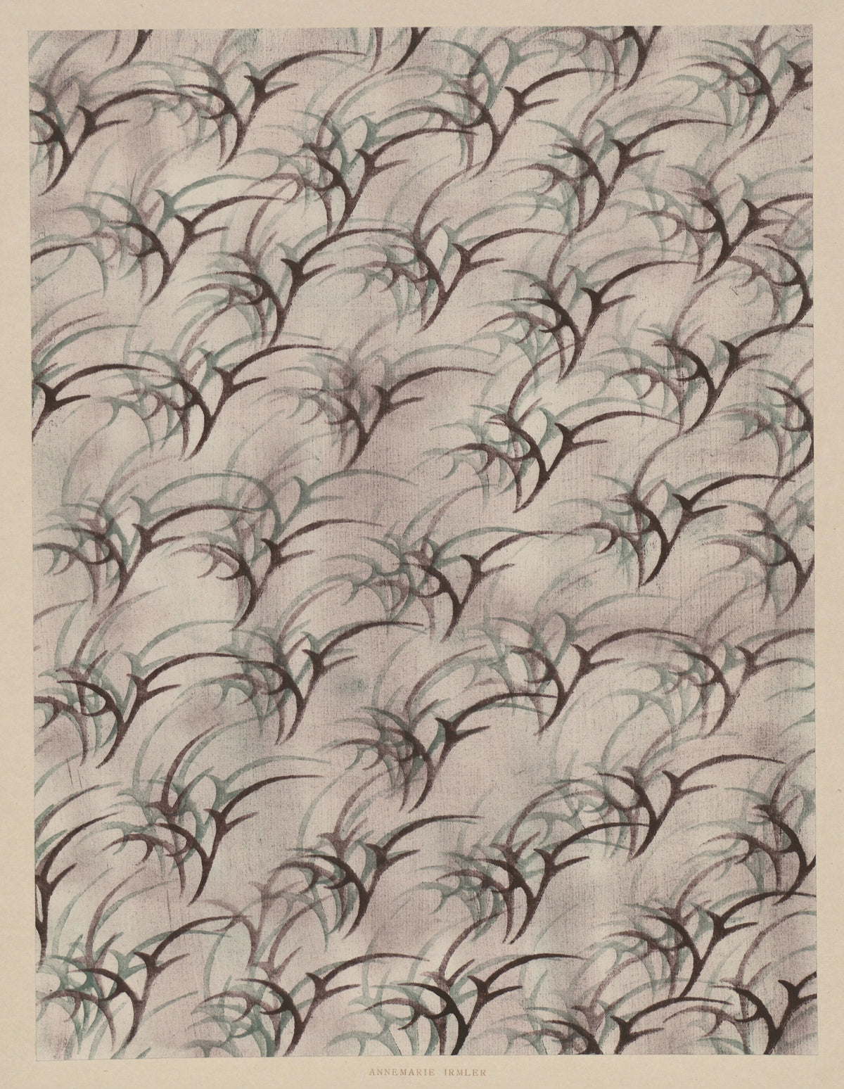 Annemarie Irmler - Schabloniertes Papier (1915 - 1927)