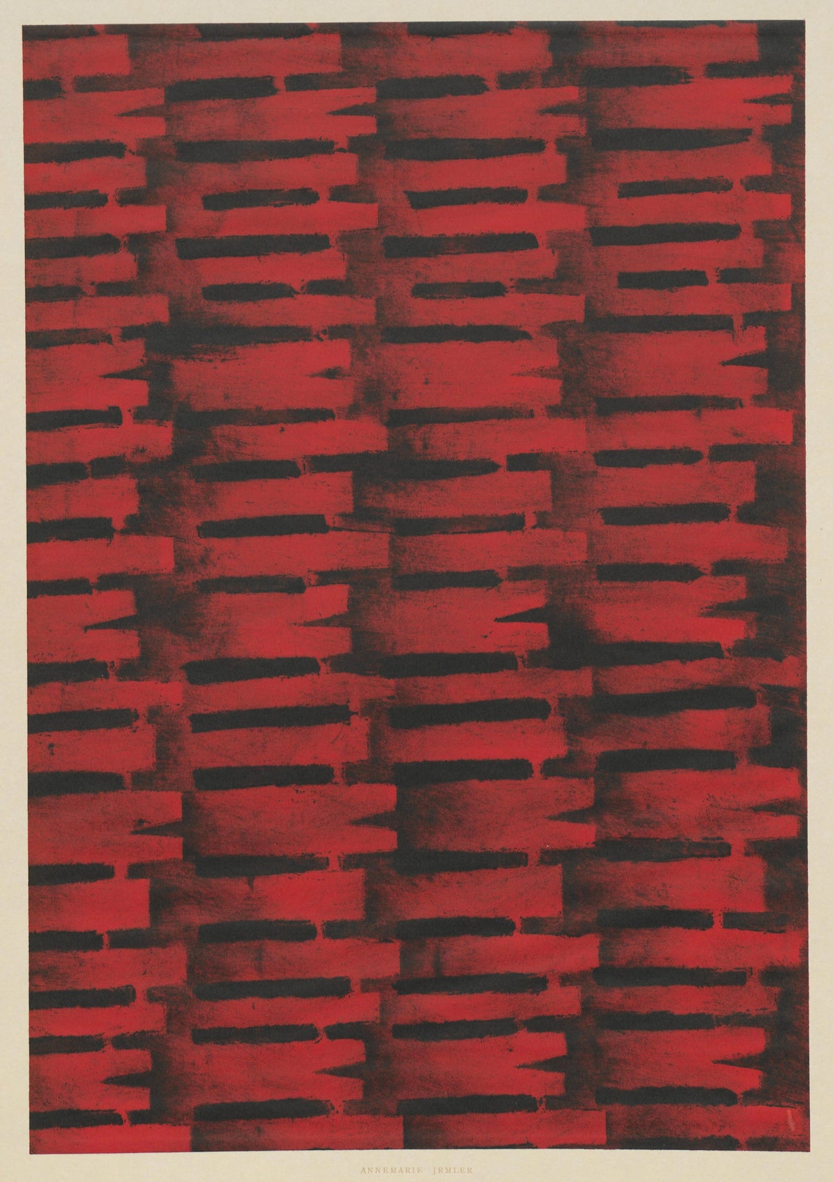 Annemarie Irmler - Schabloniertes Papier (1915-1927)