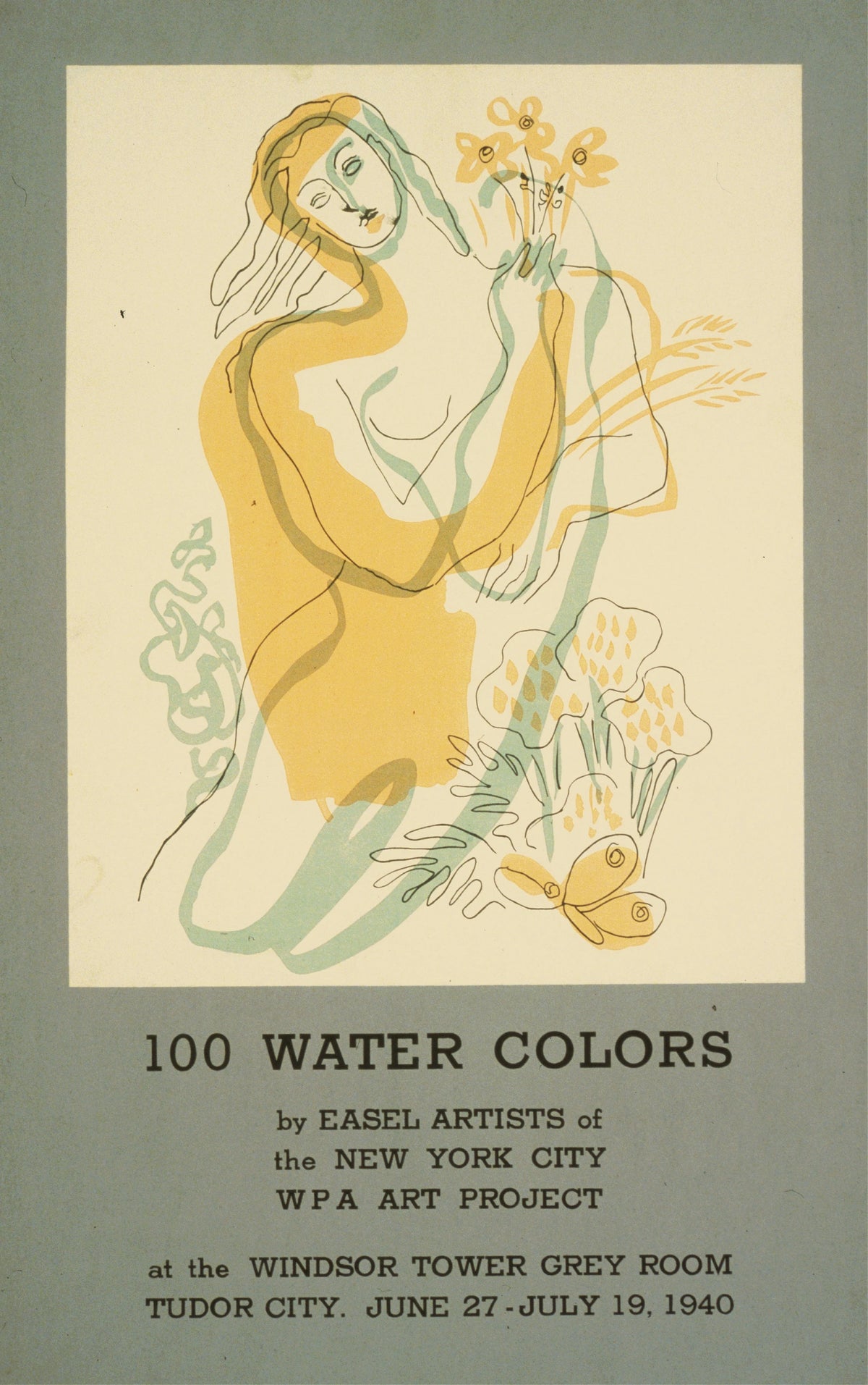 Anonim - 100 water colors by easel artists of the New York City WPA Art Project (1940)