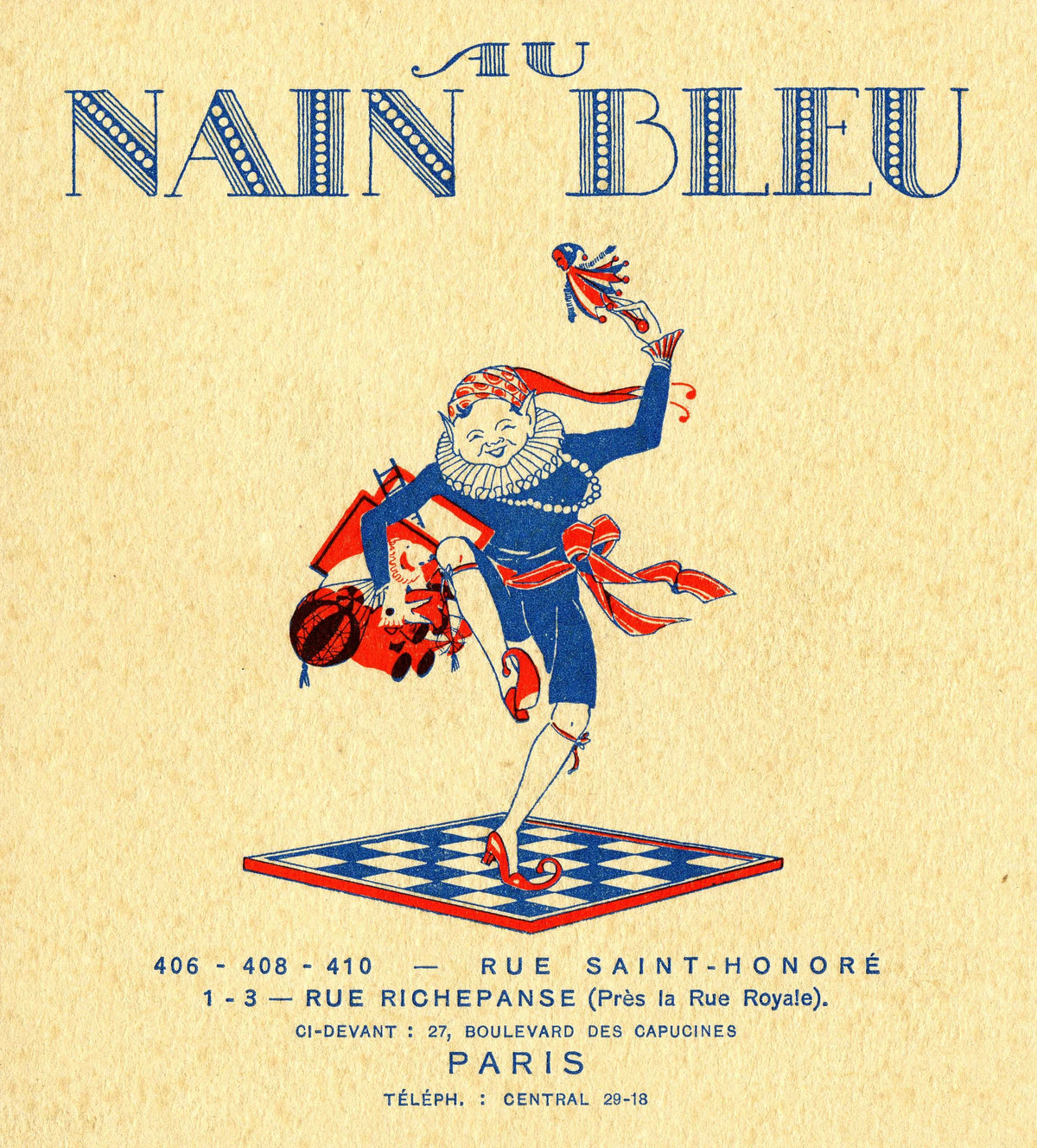 Anonim - Au nain bleu