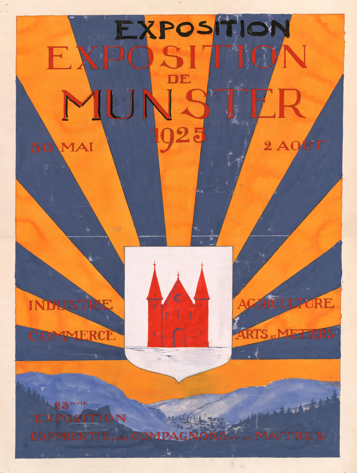 Anonim - Exposition de Munster, 30 mai - 2 août 1925 (1925)