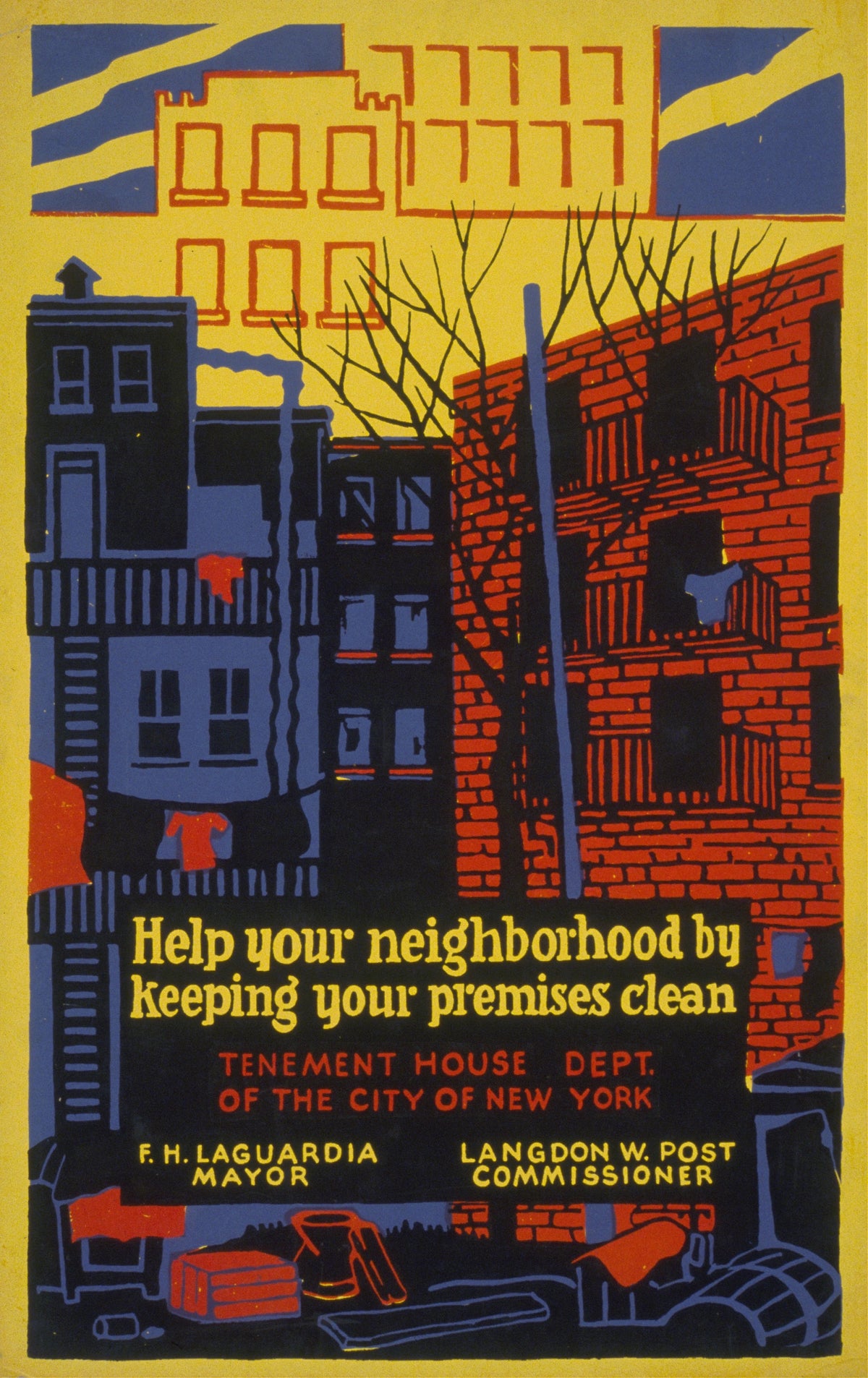 Anonim - Help your neighborhood by keeping your premises clean (1936-1939)