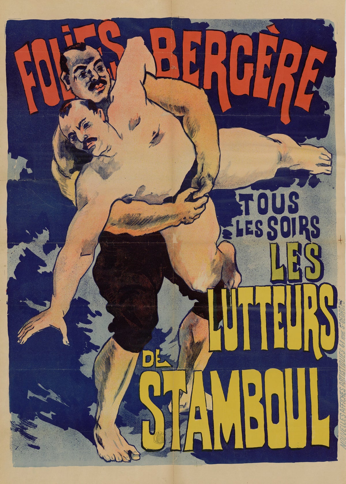 Anonymous - İstanbul Güreşçileri (1890)