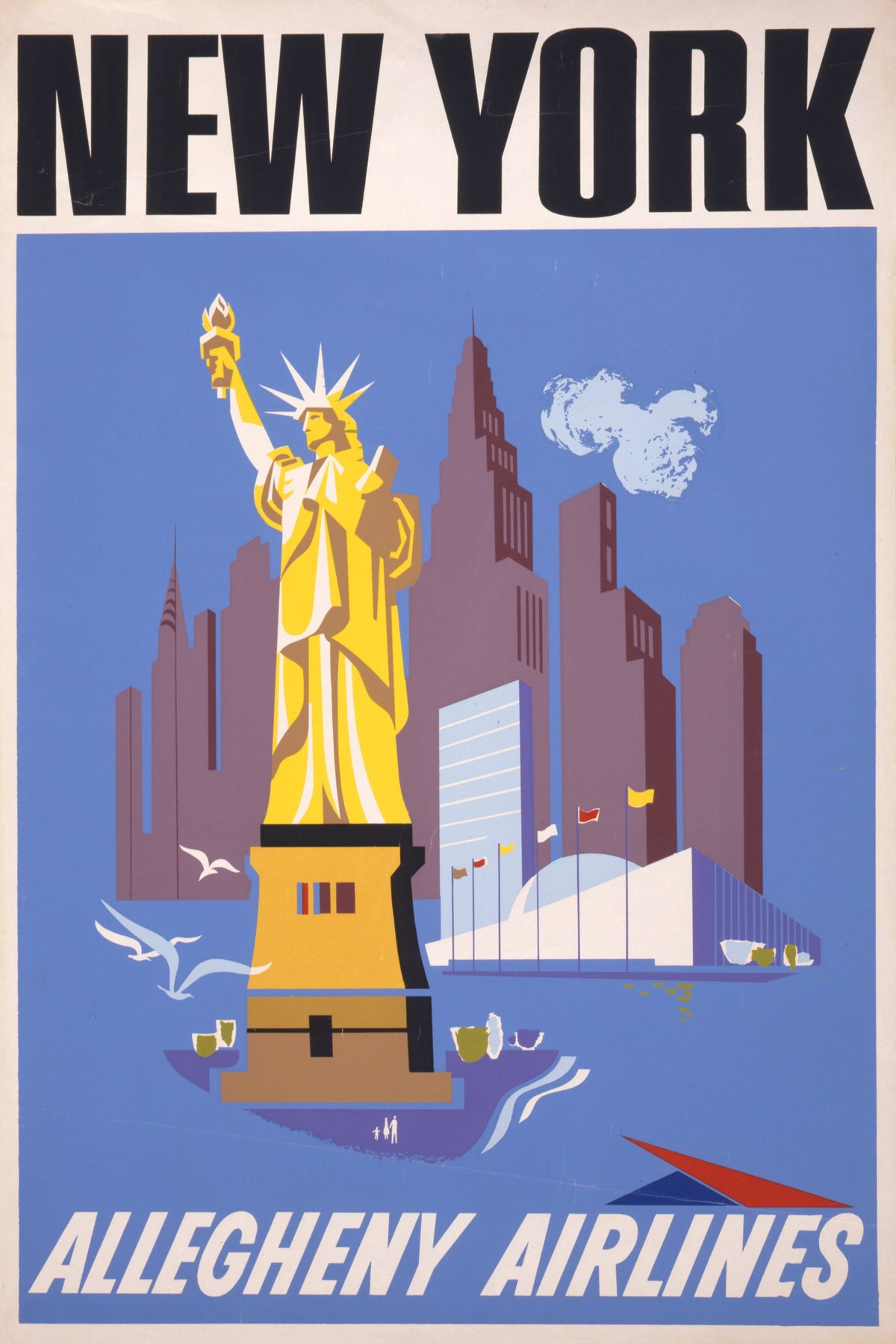 Anonim - New York - Allegheny Airlines (1950)