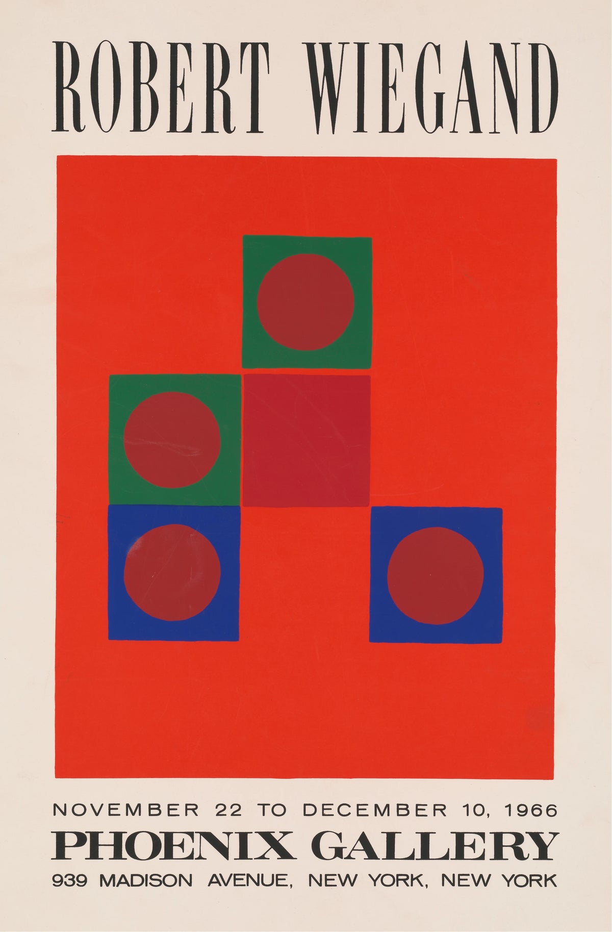 Anonim - Robert Wiegand, November 22 to December 10 (1966)