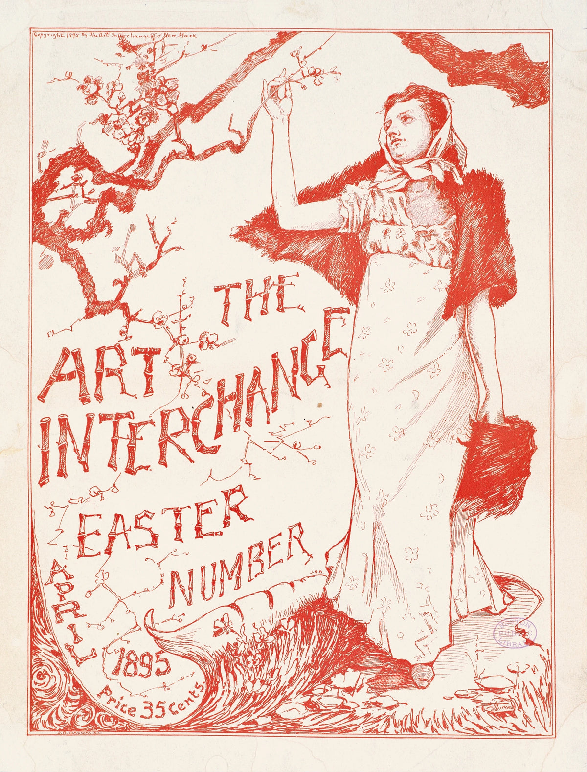 Anonim - The art interchange, Easter number (1895)