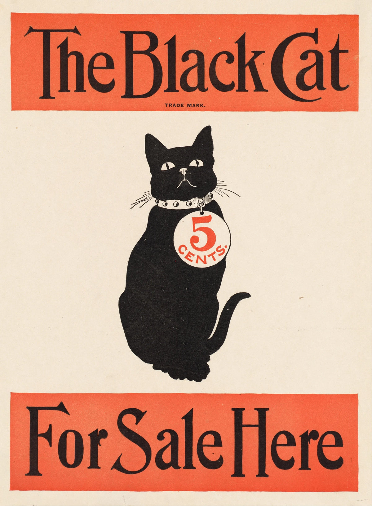 Anonim - The black cat for sale here (circa 1890-1920)