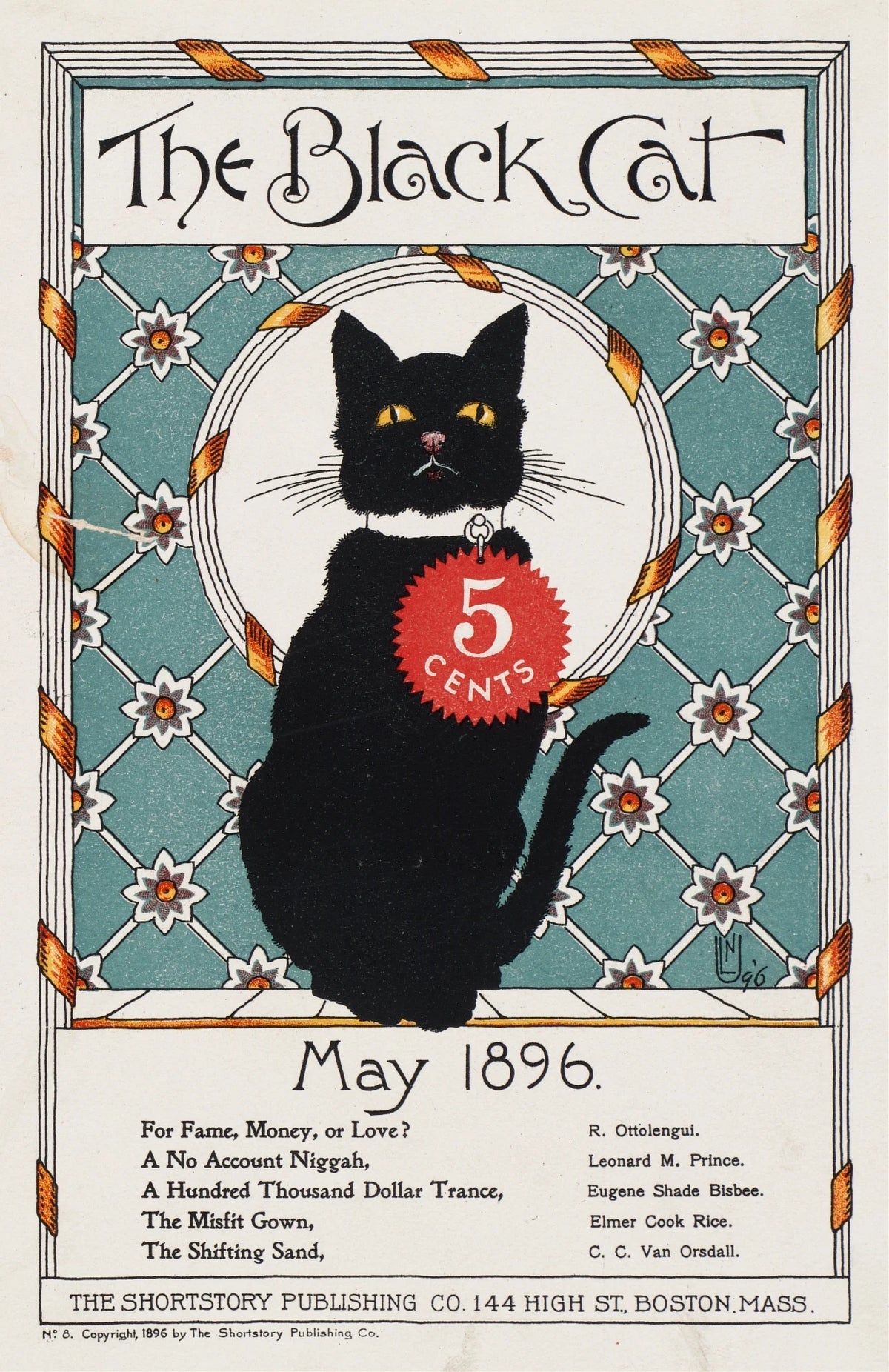 Anonim - The black cat, May 1896 (1896)