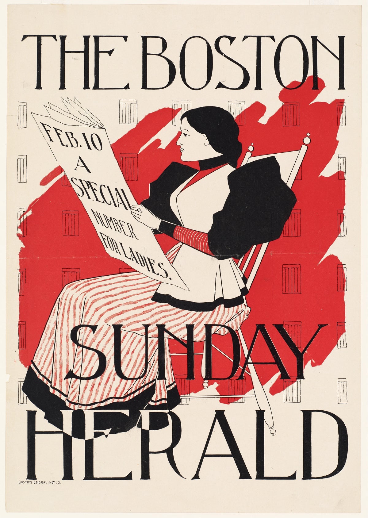 Anonim - The Boston Sunday herald, Feb. 10. A special number for ladies (1890-1920)