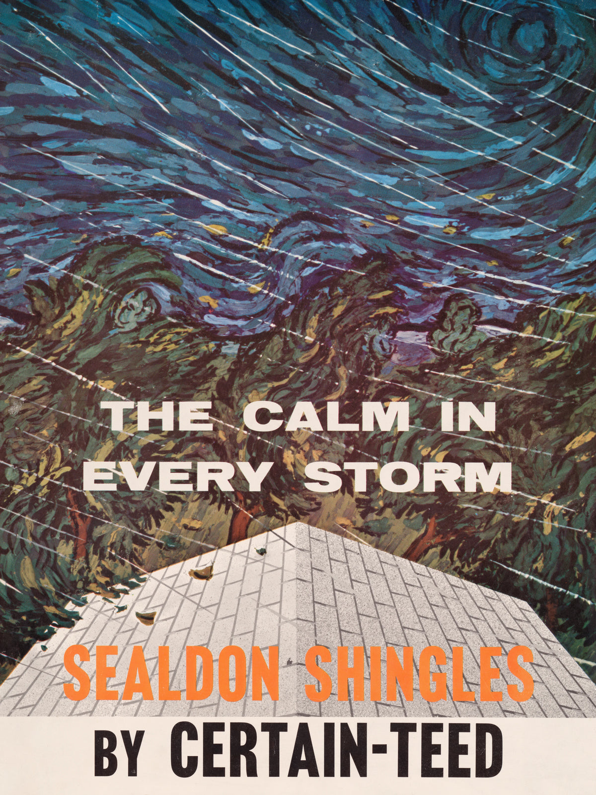 Anonim - The calm in every storm. Sealdon shingles, by Certain-Teed (1962)