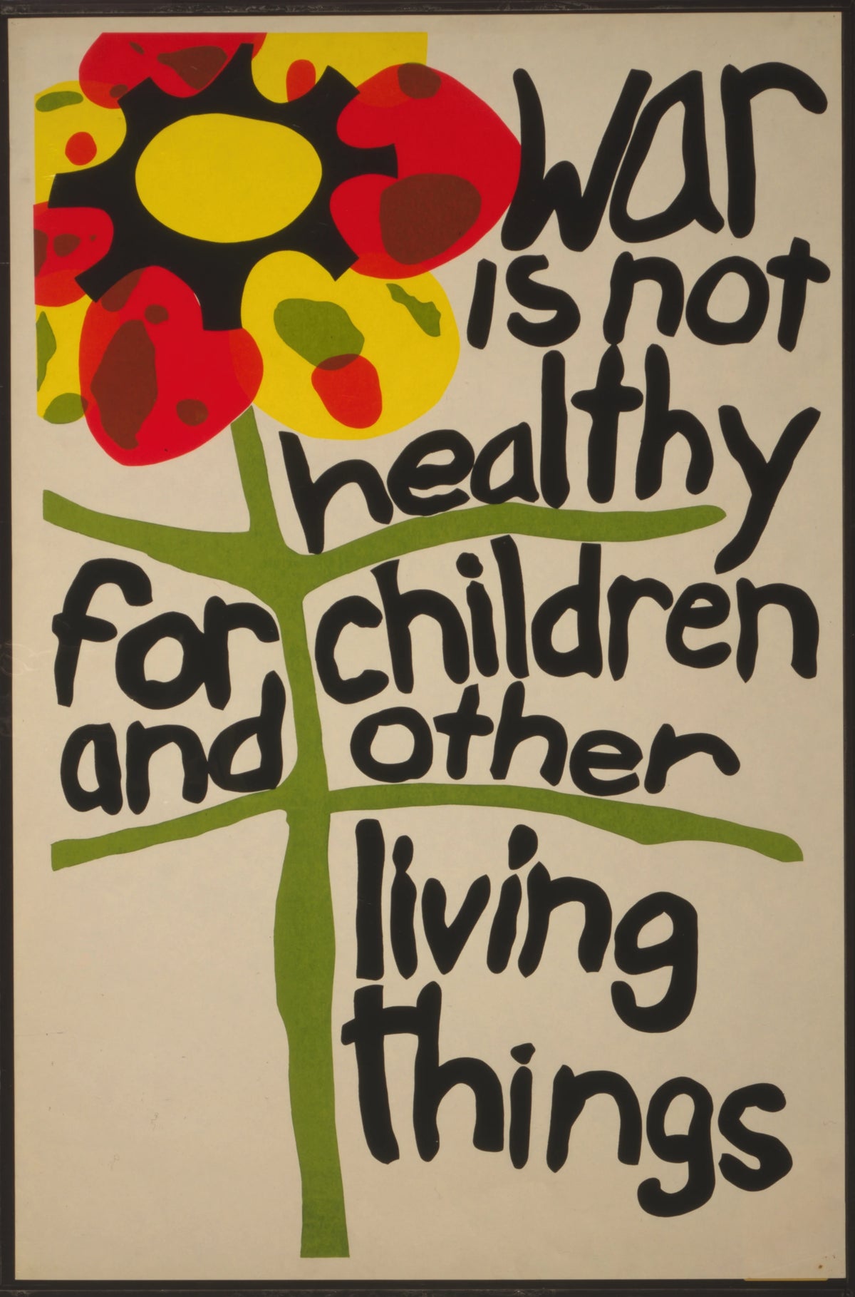 Anonim - War is not healthy for children and other living things