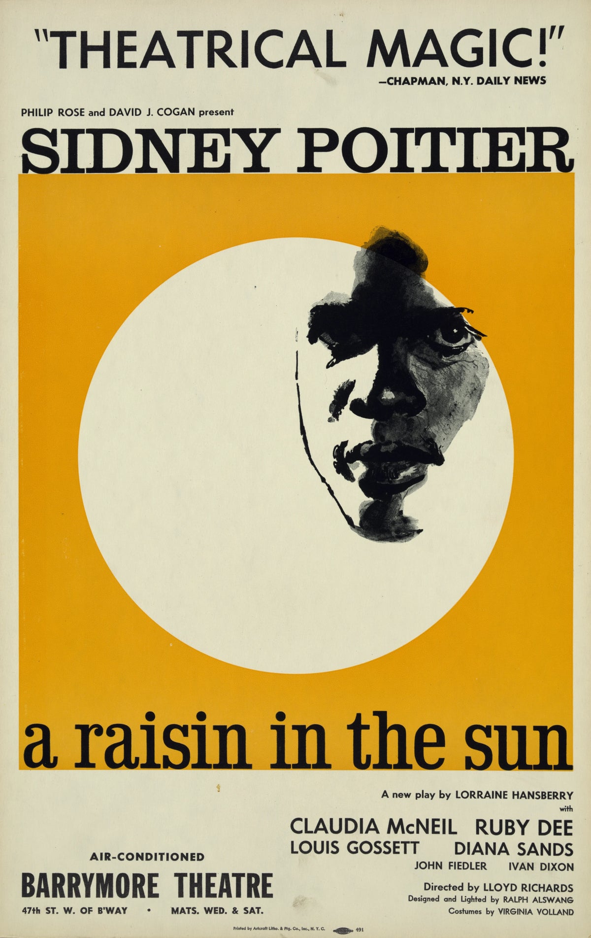Artcraft Lithograph - A Raisin in the sun (1959)