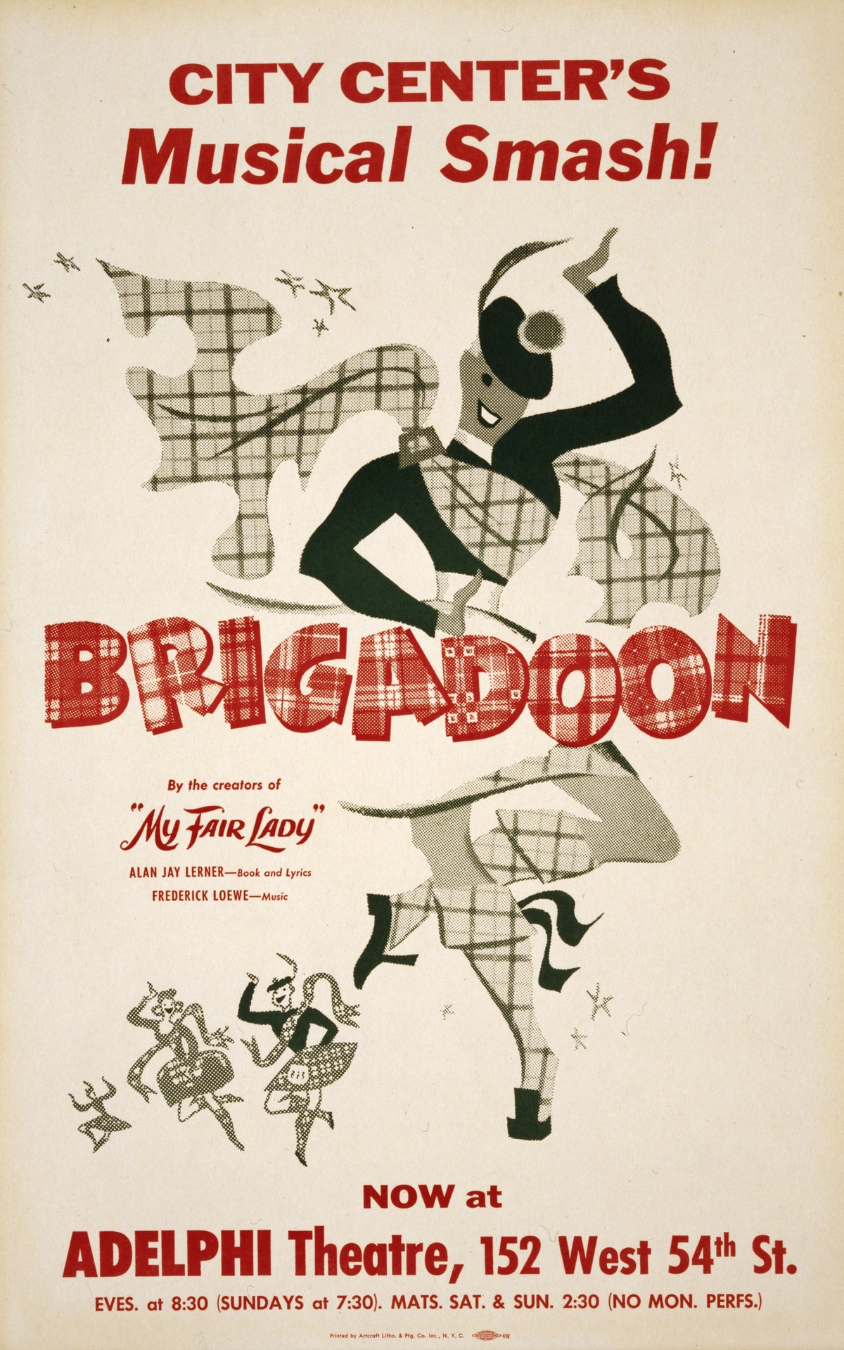 Artcraft Lithograph - Brigadoon (1957)