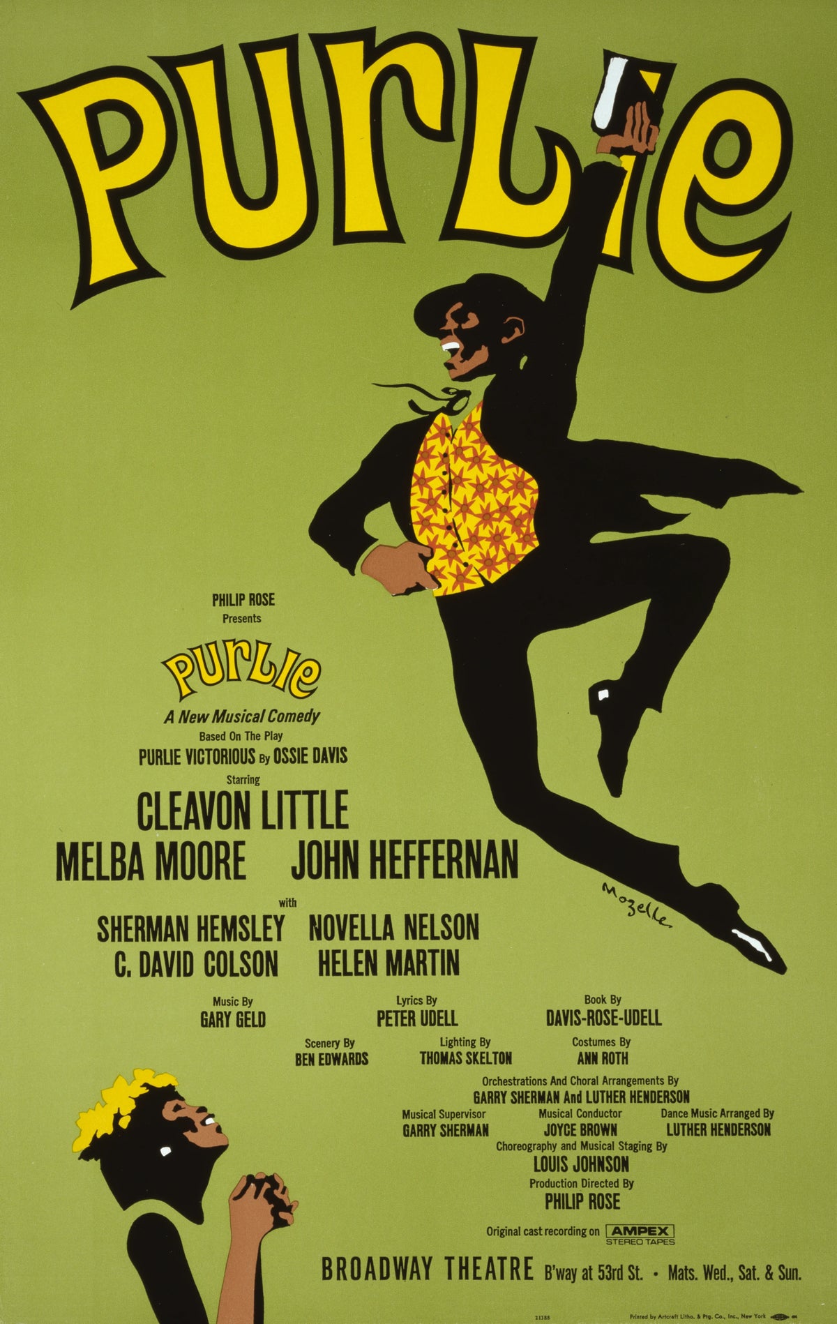 Artcraft Lithograph - Purlie (1970)