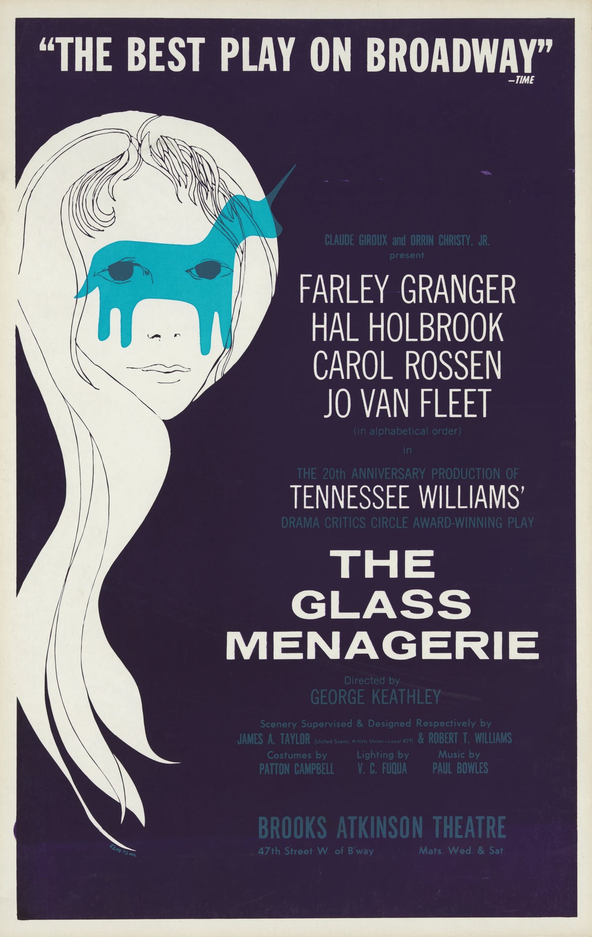 Artcraft Lithograph - The Glass menagerie (1965)