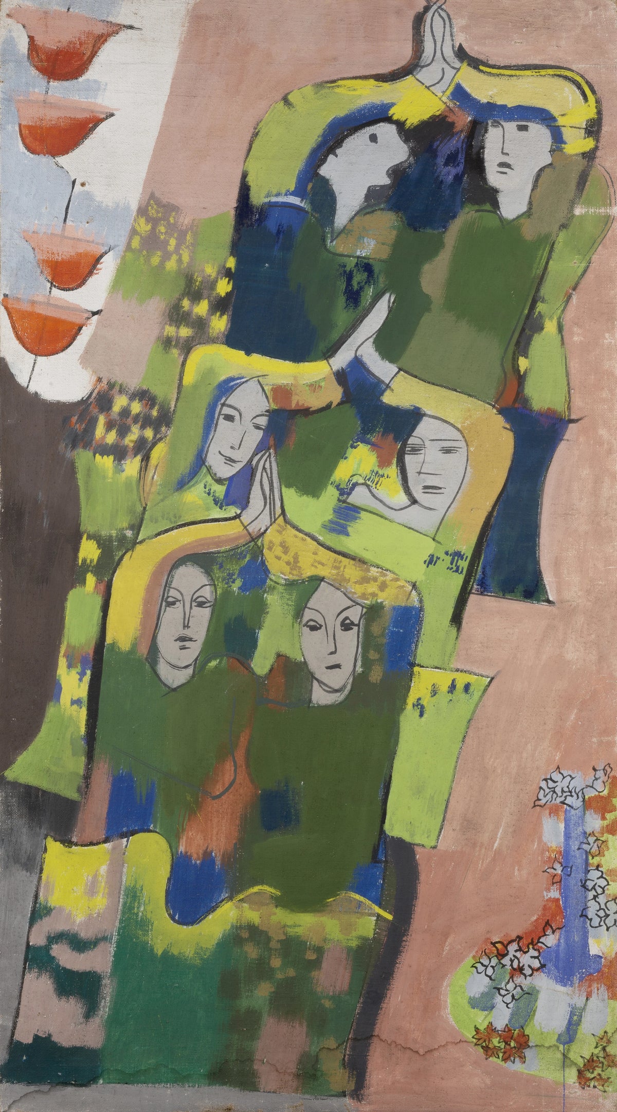 August Babberger - Women in the countryside (1931)