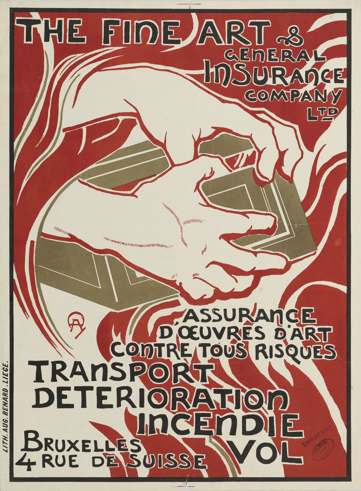 Auguste Donnay - The Fine Art and General Insurance Company L. T. D (1895)
