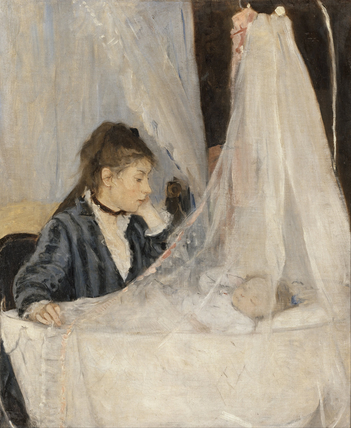 Berthe Morisot - The Cradle (1872)