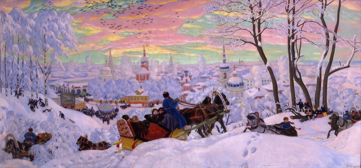 Boris Kustodiev - Shrovetide