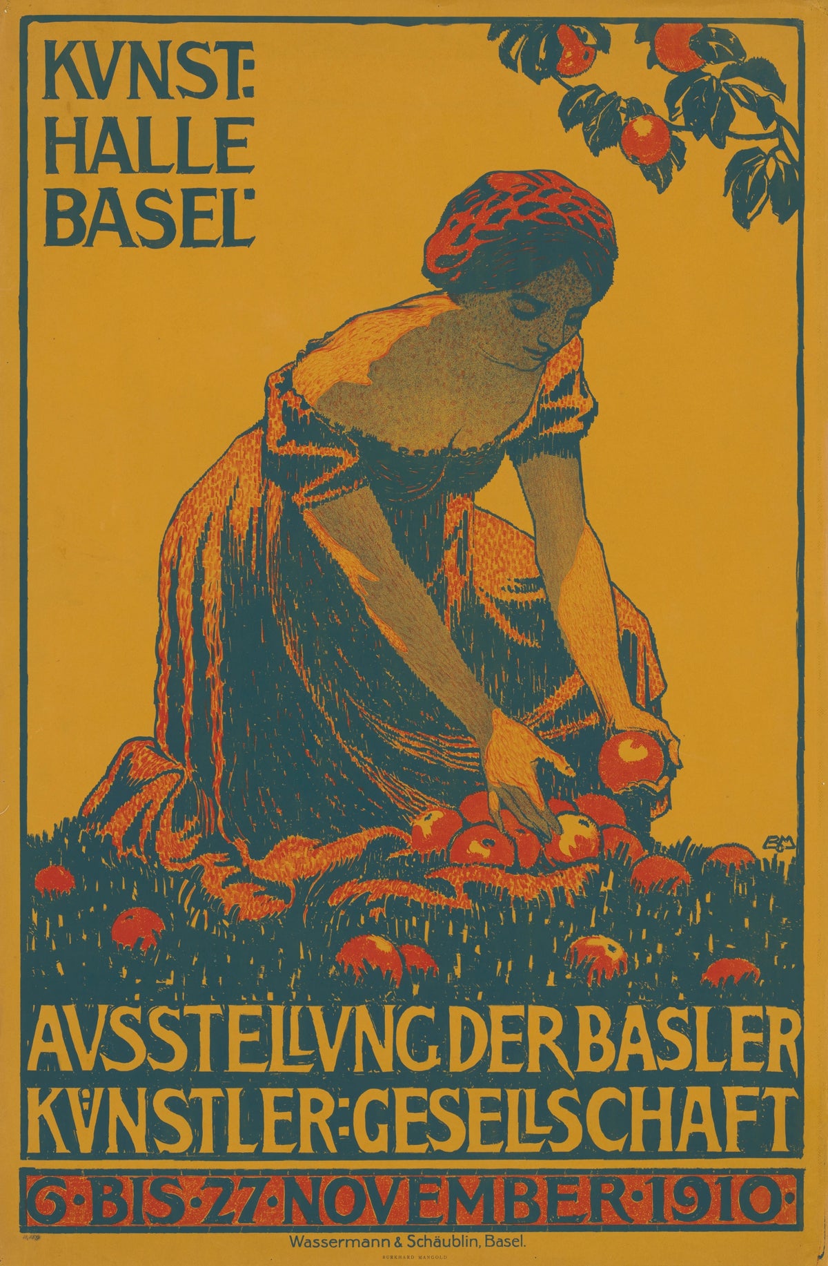 Burkhard Mangold - Kunsthalle Basel. Ausstellung der Basler Künstler Gesellschaft (1910)