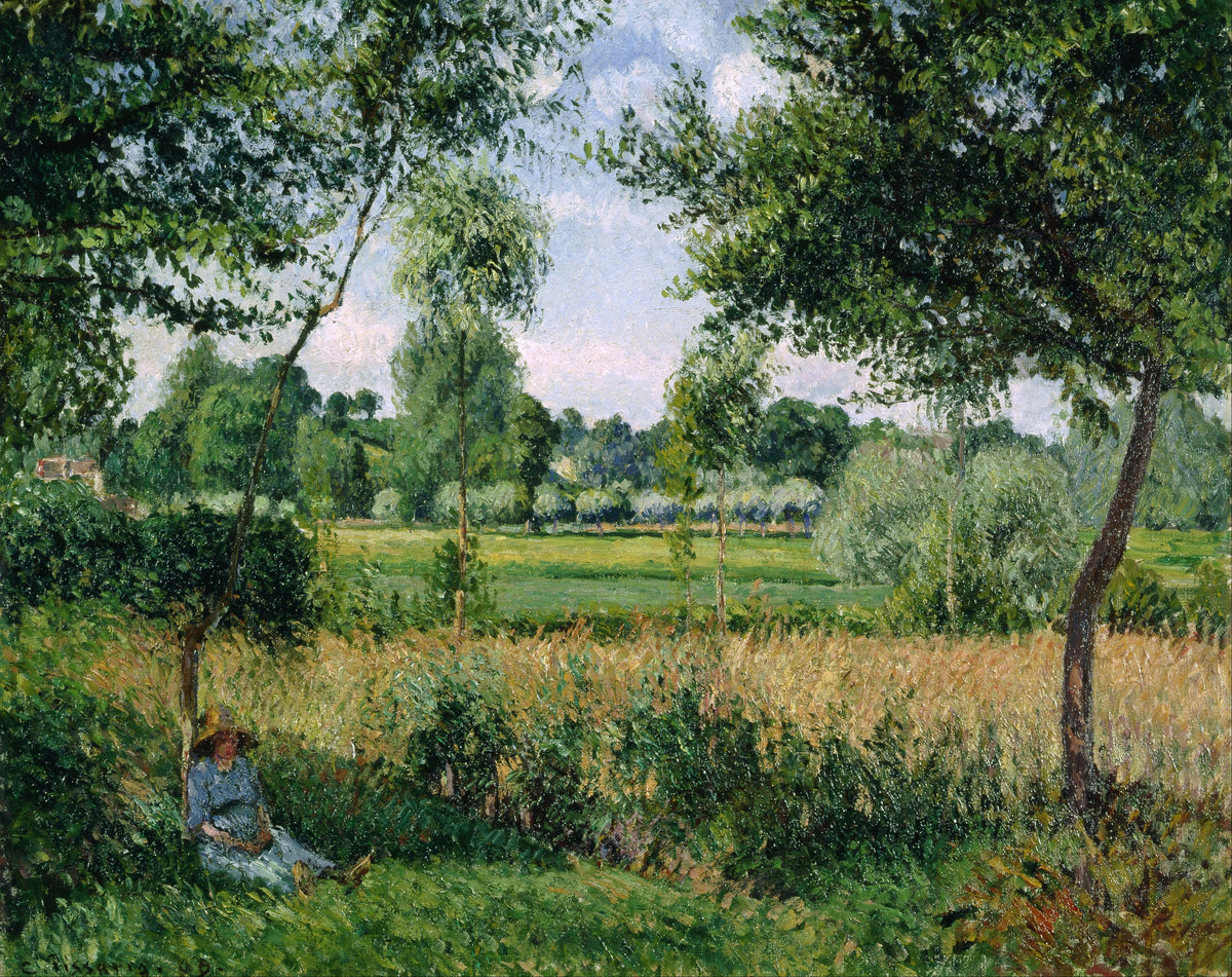 Camille Pissarro - Morning Sunlight Effect, Eragny
