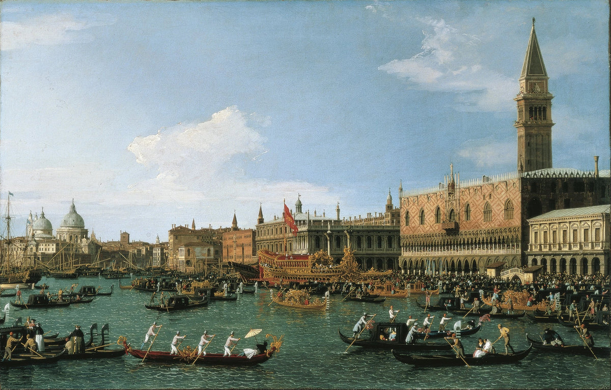 Canaletto - Return of 'Il Bucintoro' on Ascension Day (1745-1750)