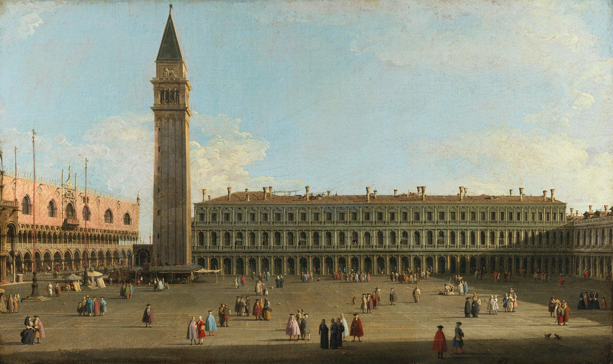 Canaletto - Saint Mark's Square, Venice (circa 1756)