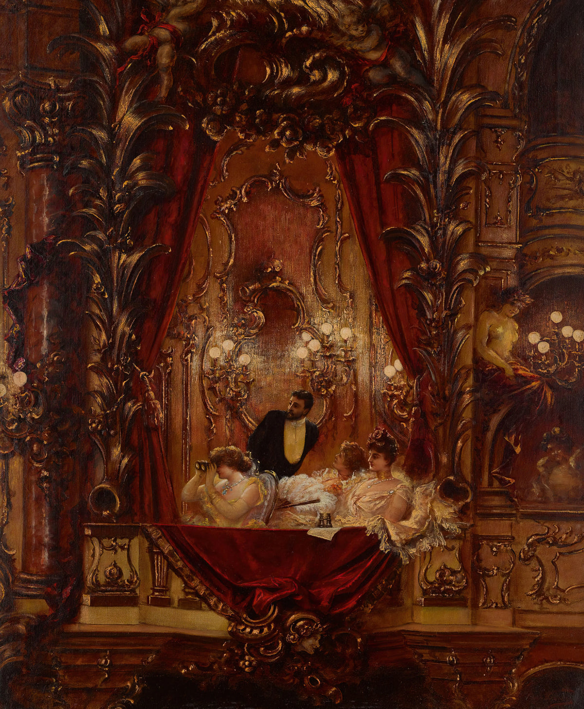 Carl Kahler - A night at the opera