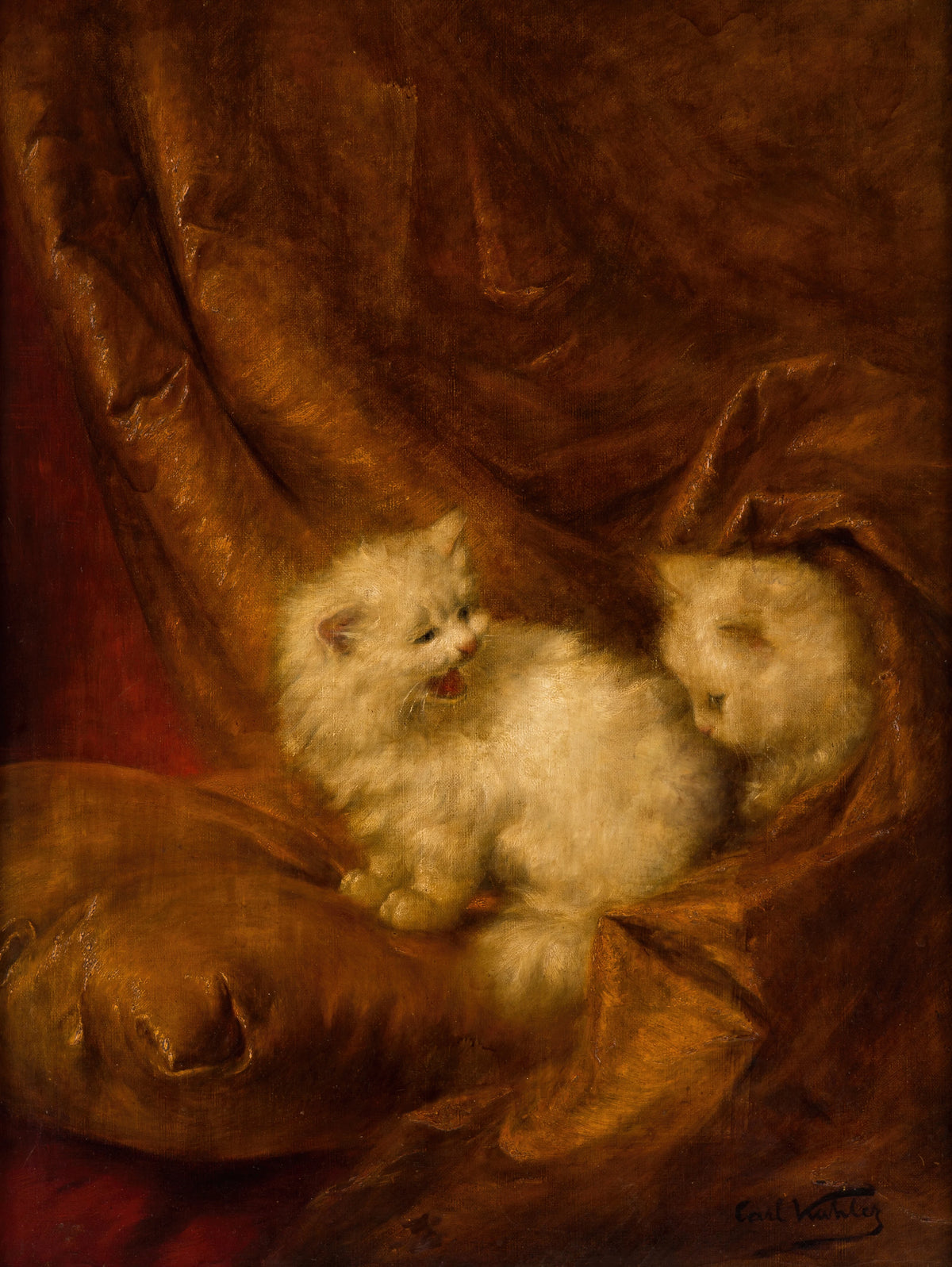 Carl Kahler - Study for My Wife`s Lovers (circa 1891)