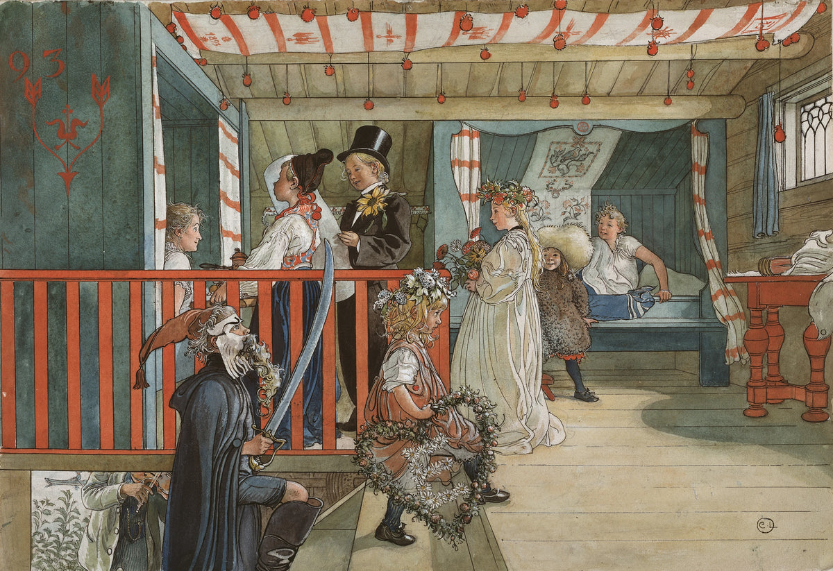 Carl Larsson - A Day of Celebration