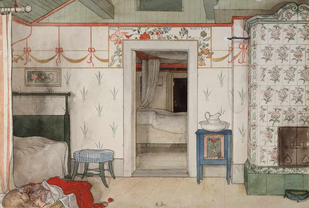 Carl Larsson - Brita's Forty Winks