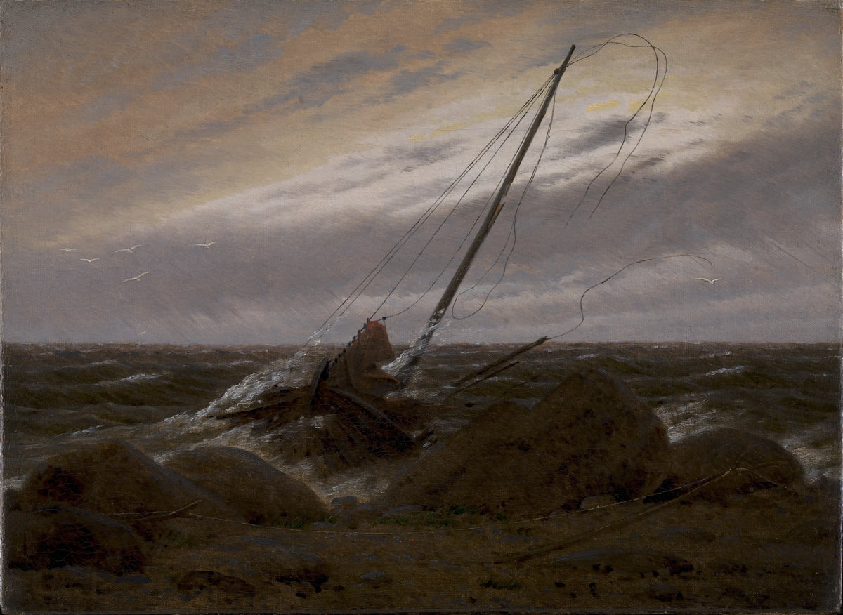 Caspar David Friedrich - After the Storm (1816-1817)