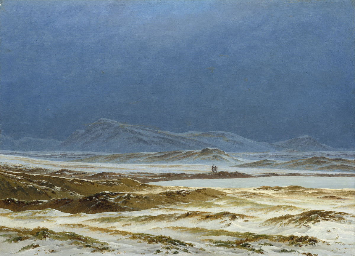 Caspar David Friedrich - Northern Landscape,Spring (circa 1825)