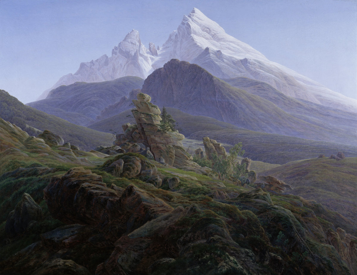 Caspar David Friedrich - The Watzmann (1824)