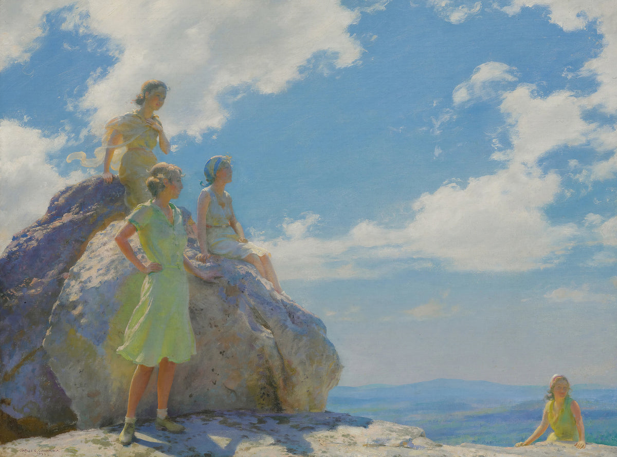 Charles Courtney Curran - Bear Rocks