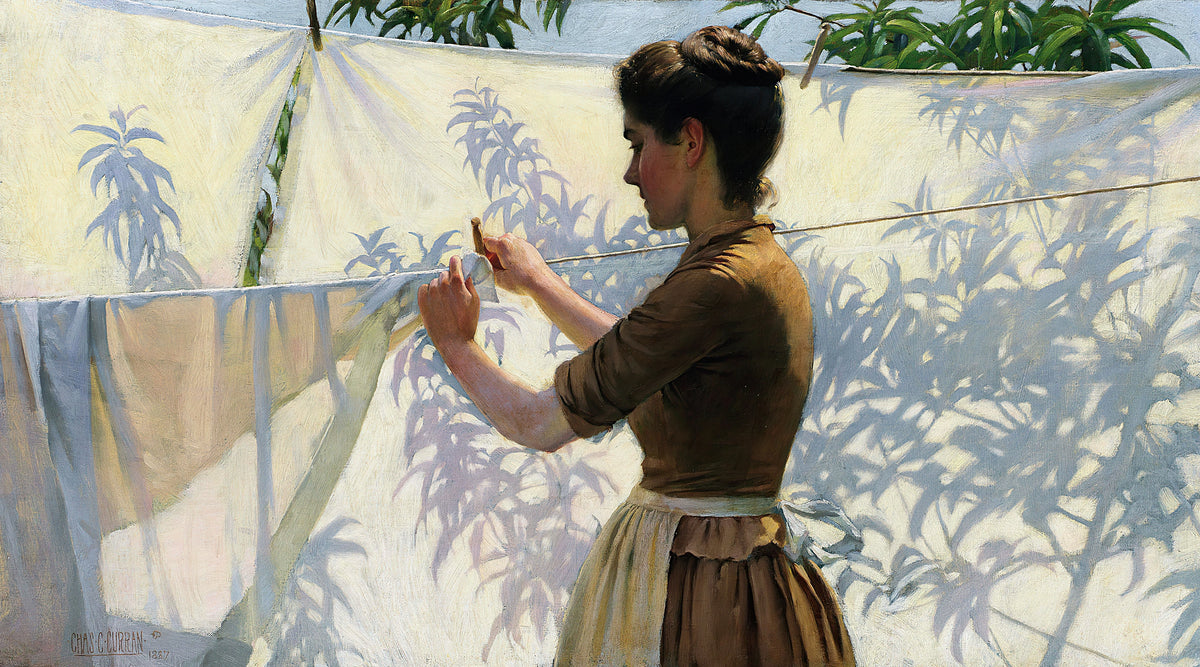 Charles Courtney Curran - Shadows (1887)