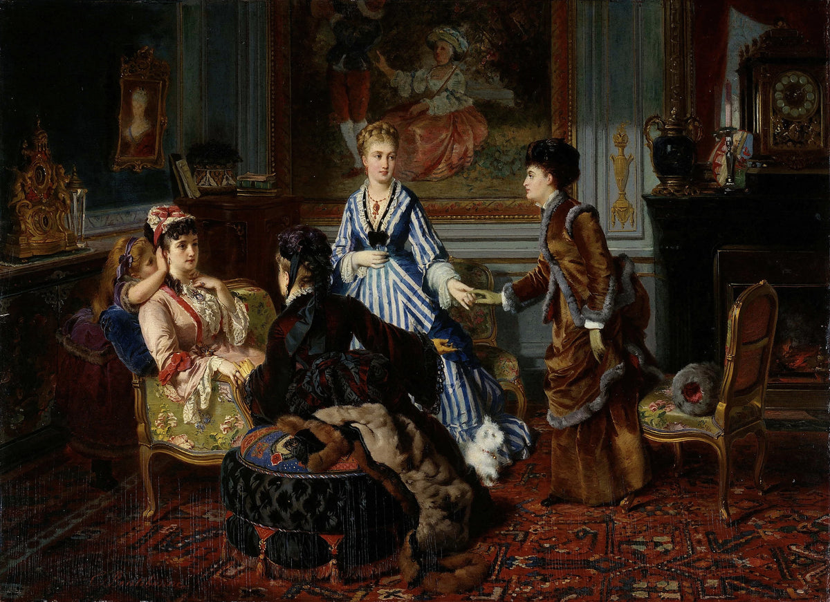 Charles Edouard Boutibonne - Le Jour de Madame (1875)