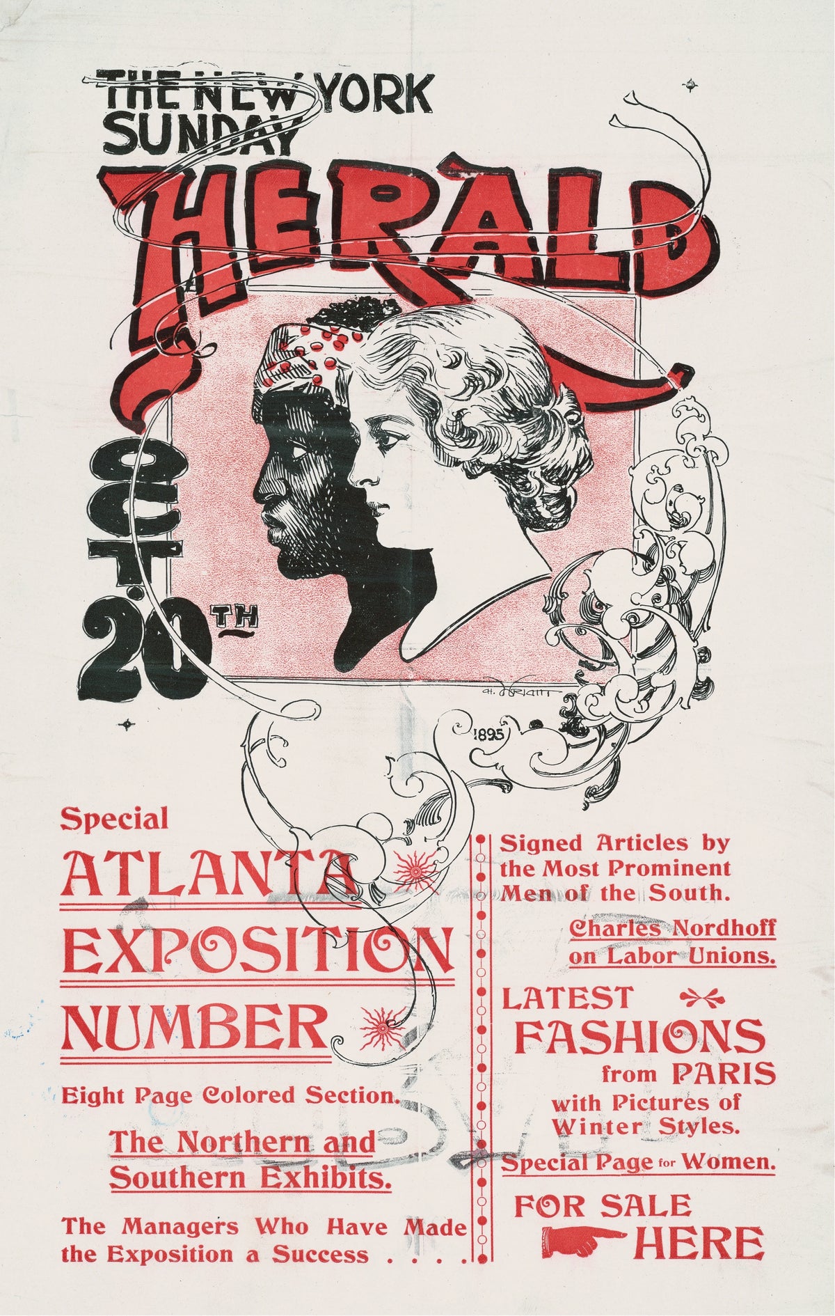 Charles Hubbard Woodbury - The New York Sunday Herald, Oct. 20th (1895)