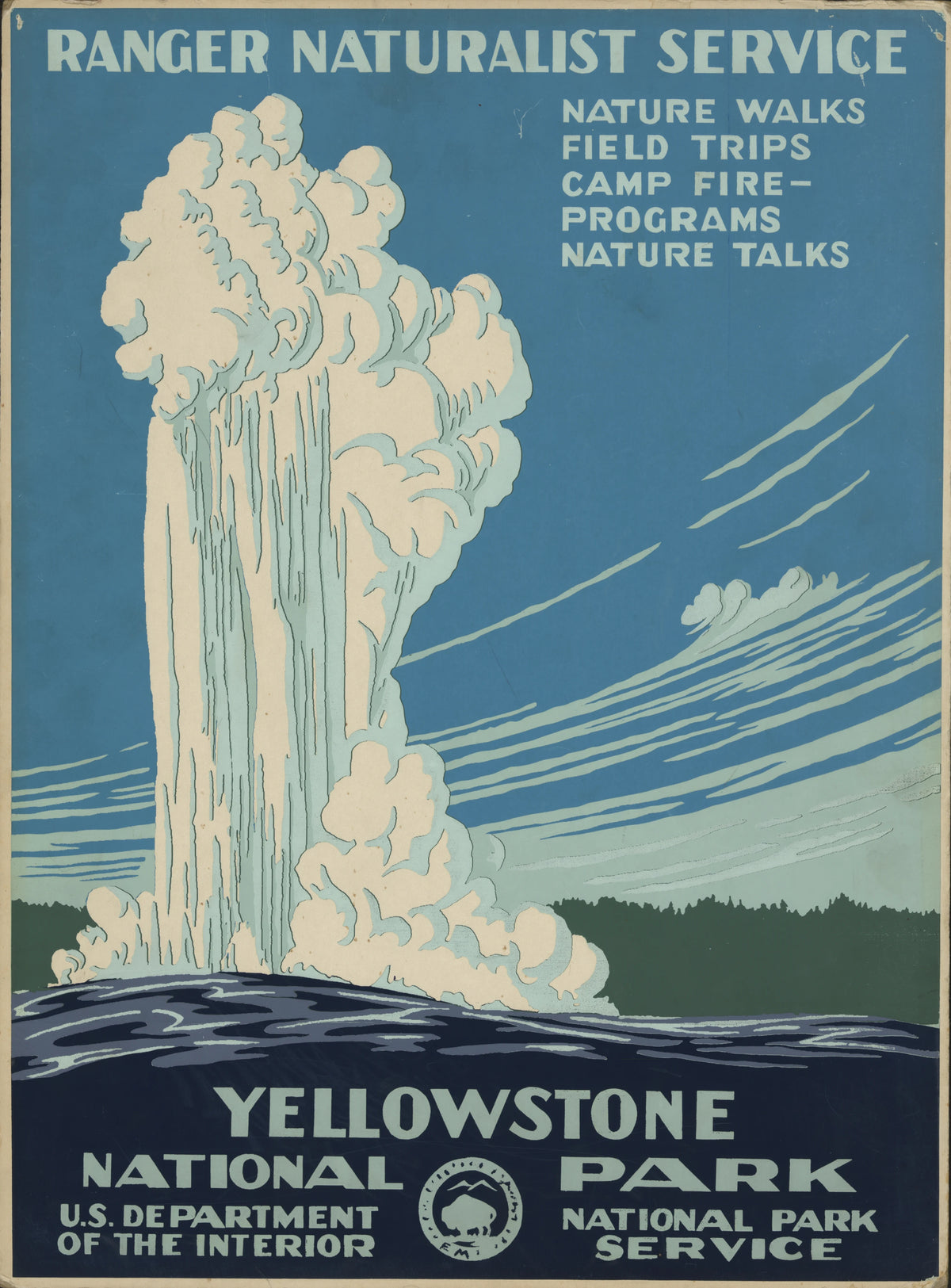 Chester Don Powell - Yellowstone National Park, Ranger Naturalist Service (1938)