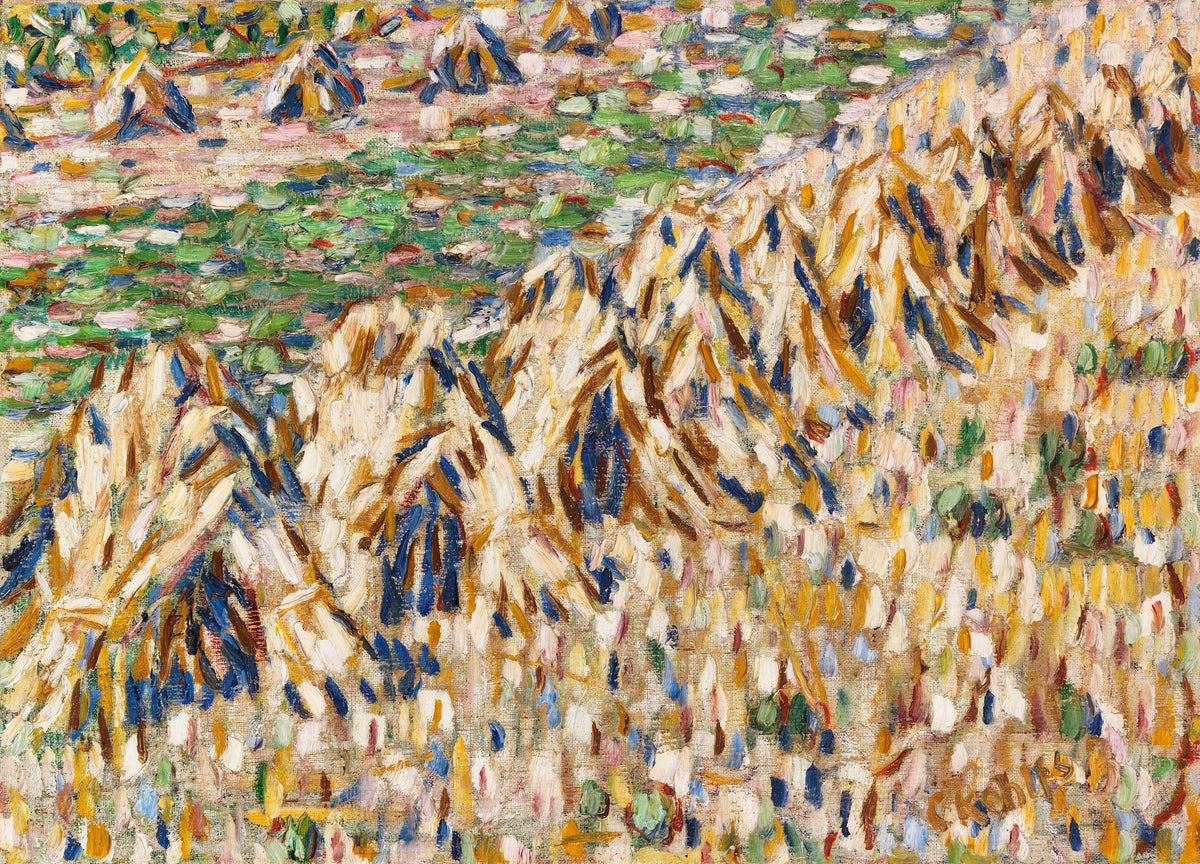 Christian Rohlfs - Kornpuppen im Kornfeld (1907)