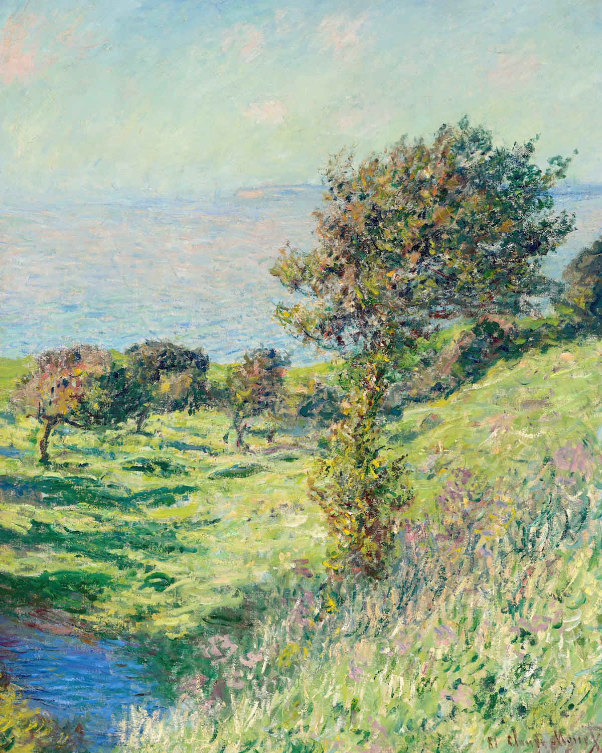 Claude Monet - Coup de vent (1881)