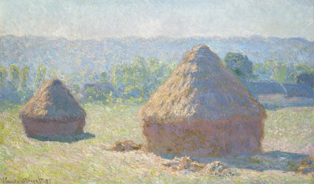 Claude Monet - Haystacks, end of Summer (1891)