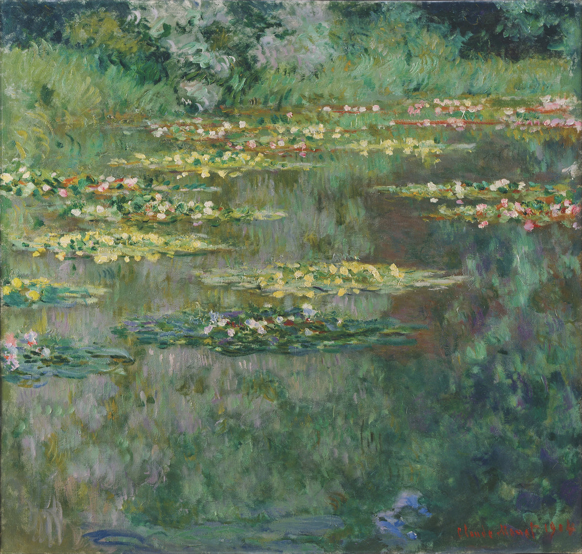 Claude Monet - Le Bassin des Nympheas (1904)