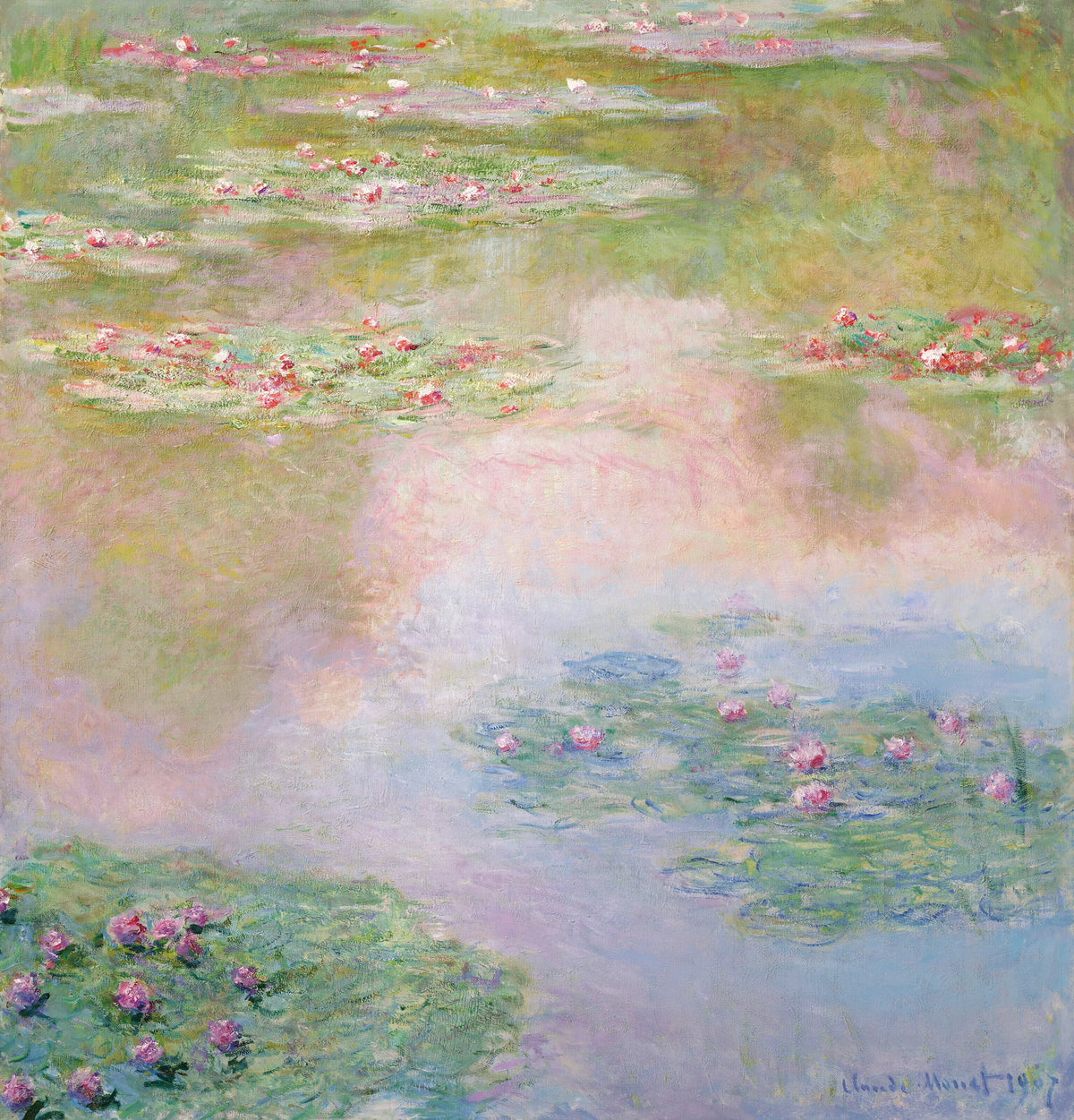 Claude Monet - Nymphéas (1907)