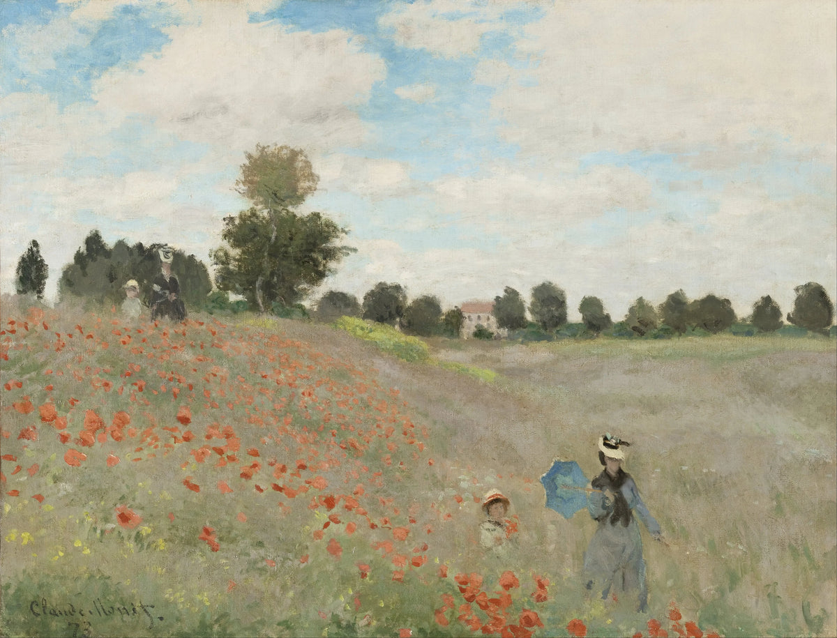 Claude Monet - Poppy Field (1881)