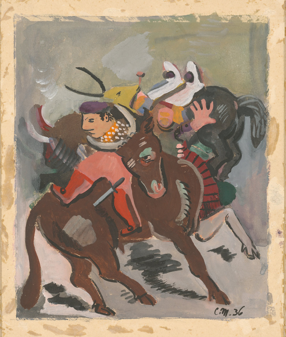 Cyprián Majerník - Bullfight (1936)