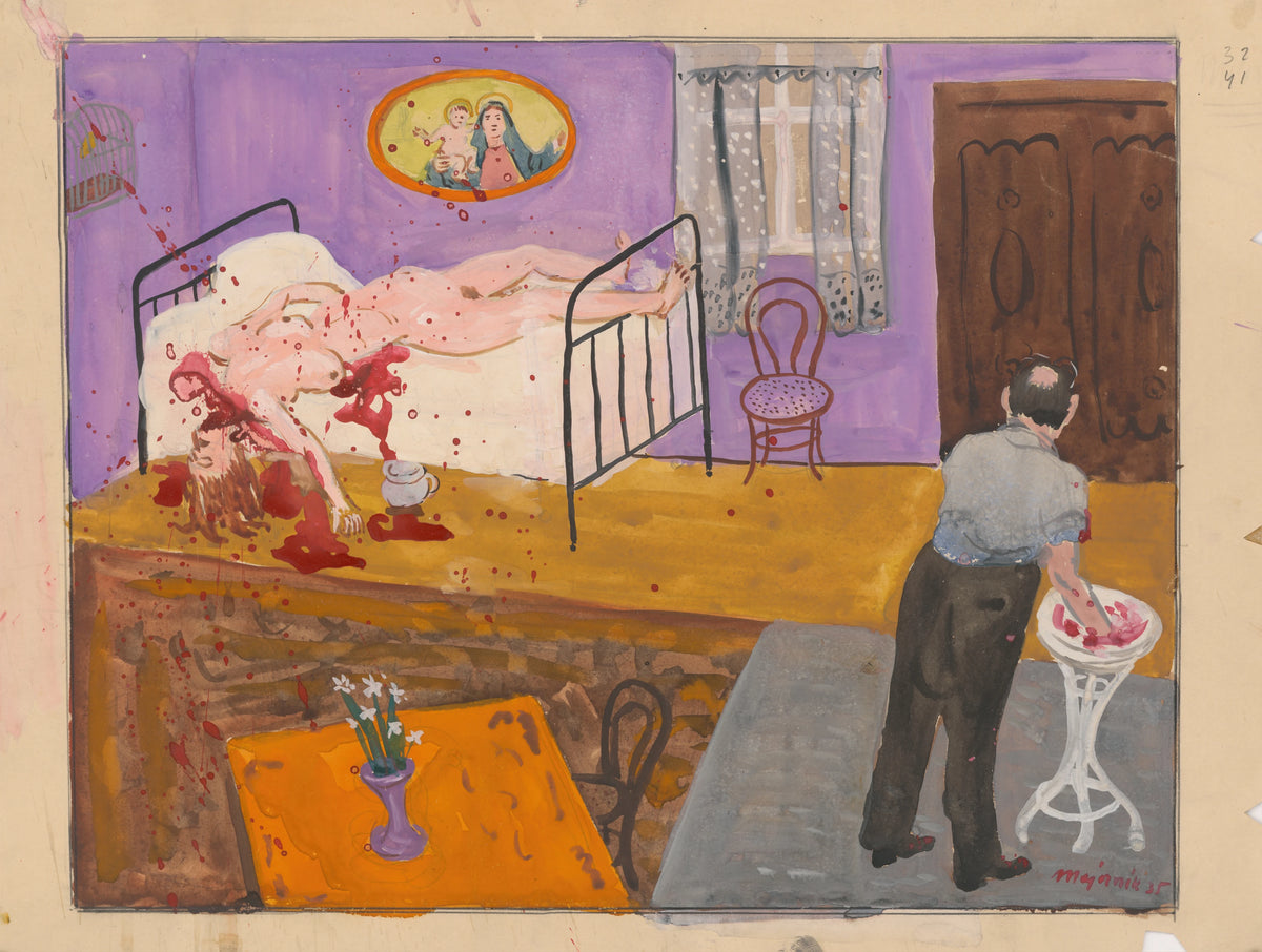 Cyprián Majerník - Lovers at Periphery (1935)