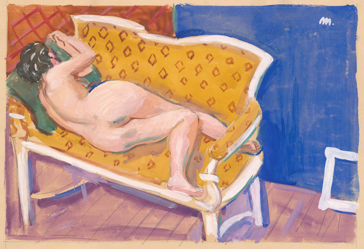 Cyprián Majerník - Reclining Nude